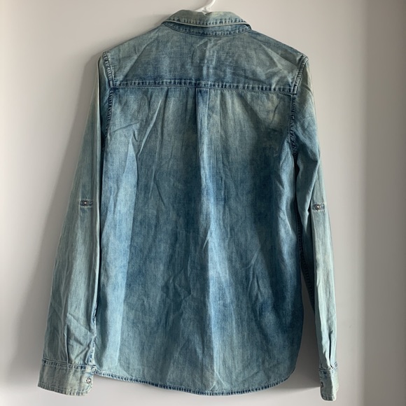 AG jeans denim button up long sleeve medium - Picture 2 of 5